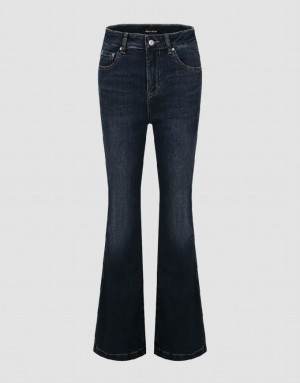 Blue Urban Revivo Flare Women's Jeans | ANMEFX-361