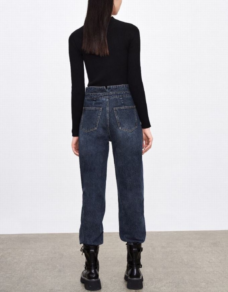 Black Urban Revivo Cut-Out Knitted Women's Cardigan | ZJNRCH-942